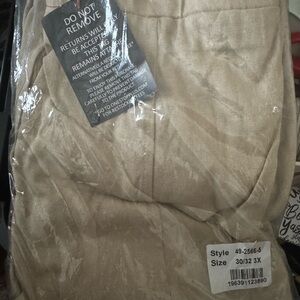 Beige Pants Size 30/32 3X